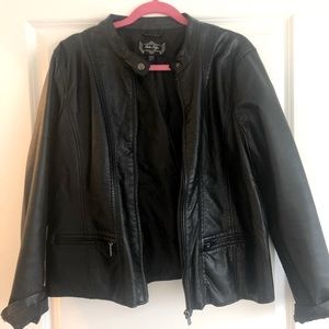 Leather jacket